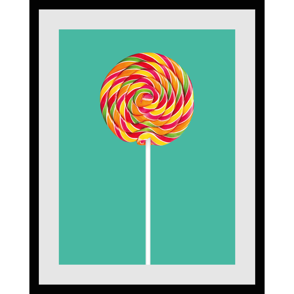 Rahmenbild - Rainbow Lollipop