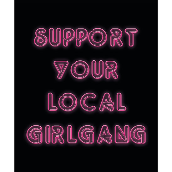 Queen Kerosin Rahmenbild - Support your Local Girlgang