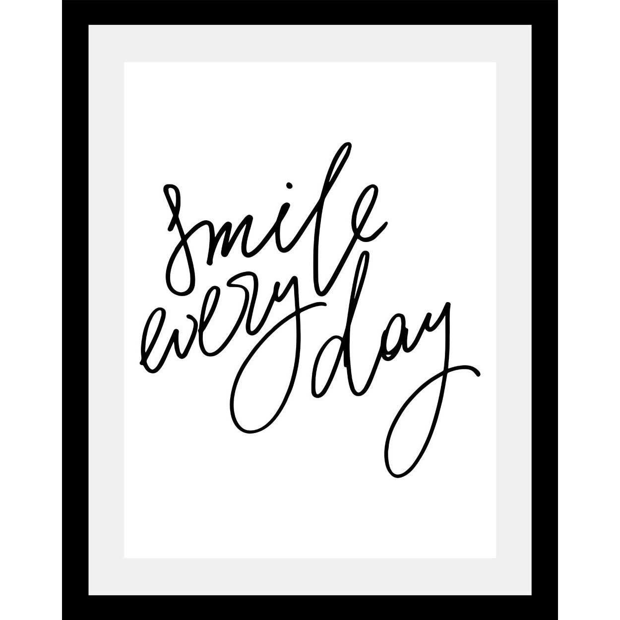 Rahmenbild - Smile Every Day