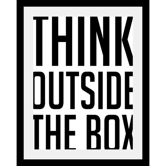 Queen Kerosin Rahmenbild - Think Outside The Box