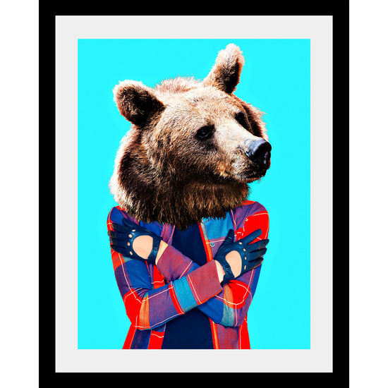 Queen Kerosin Rahmenbild - Fashion Bear