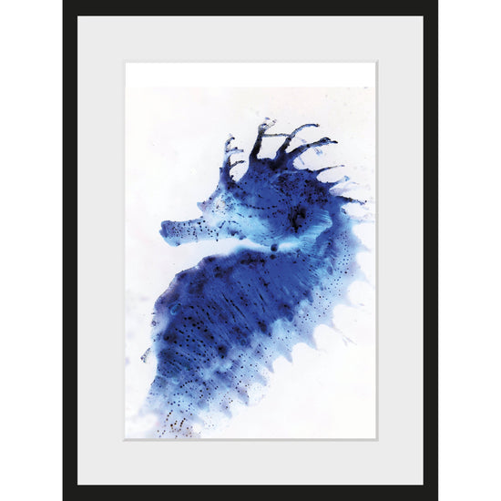 Queen Kerosin Rahmenbild - Blue Sea Horse