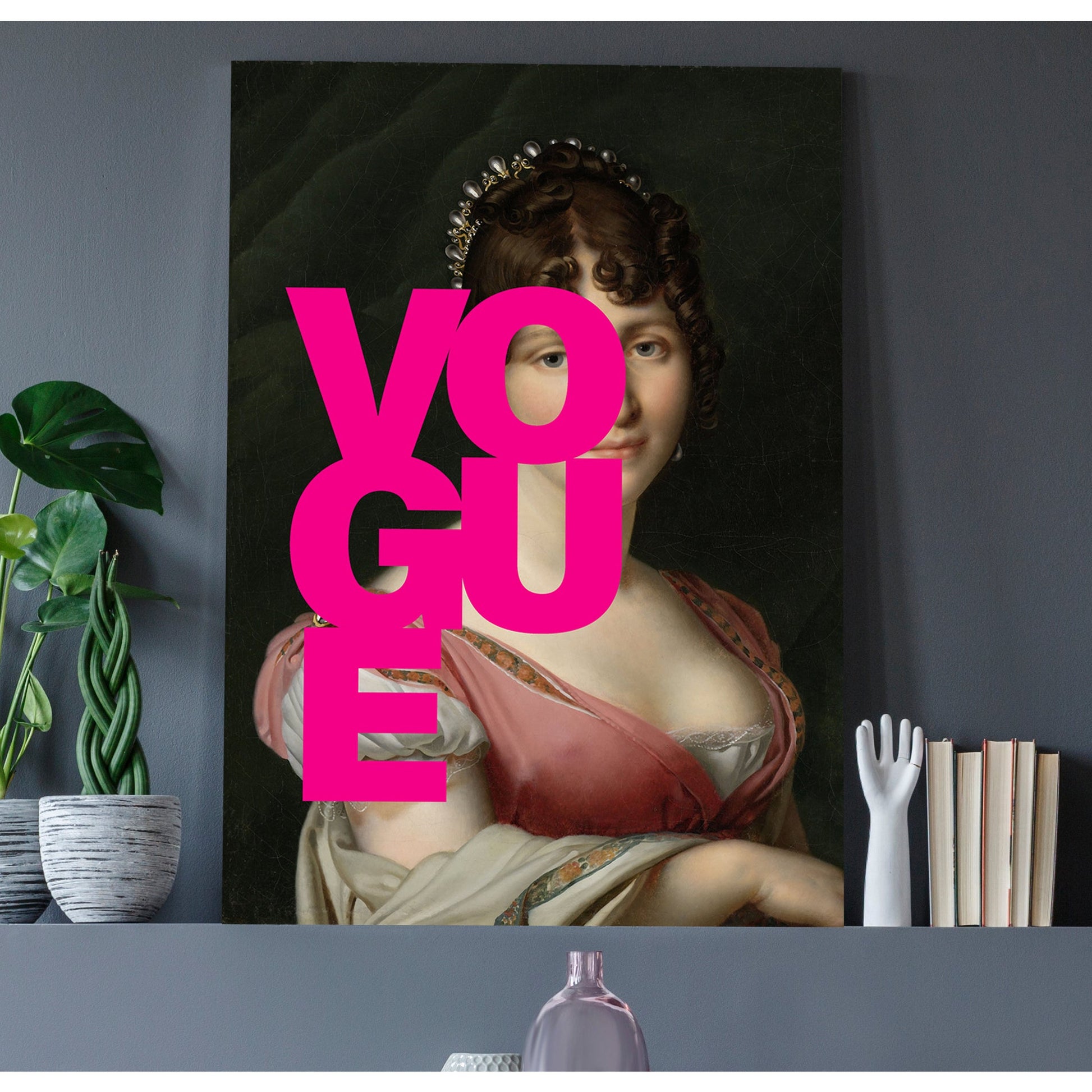 Aluminiumbild - Vogue Wohnbeispiel