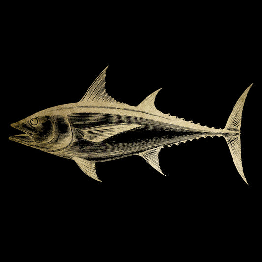 Blattgold Bild - Fish