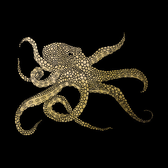 Queen Kerosin Blattgold Bild - Kraken