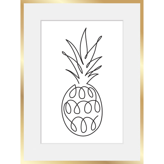 Queen Kerosin Rahmenbild - Pineapple