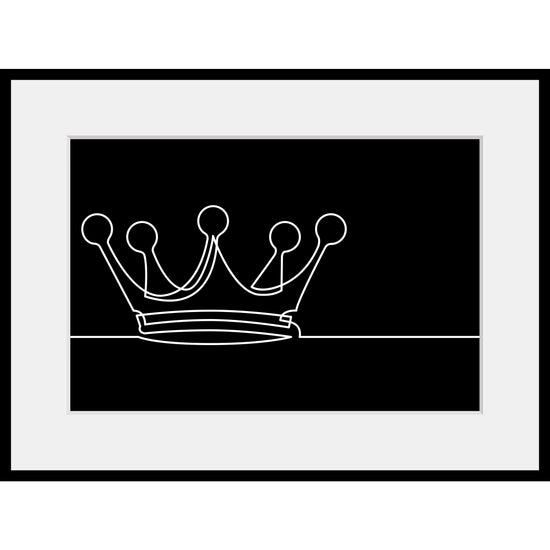 Queen Kerosin Rahmenbild - Crown