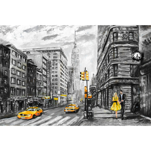 Leinwandbild - Painted New York