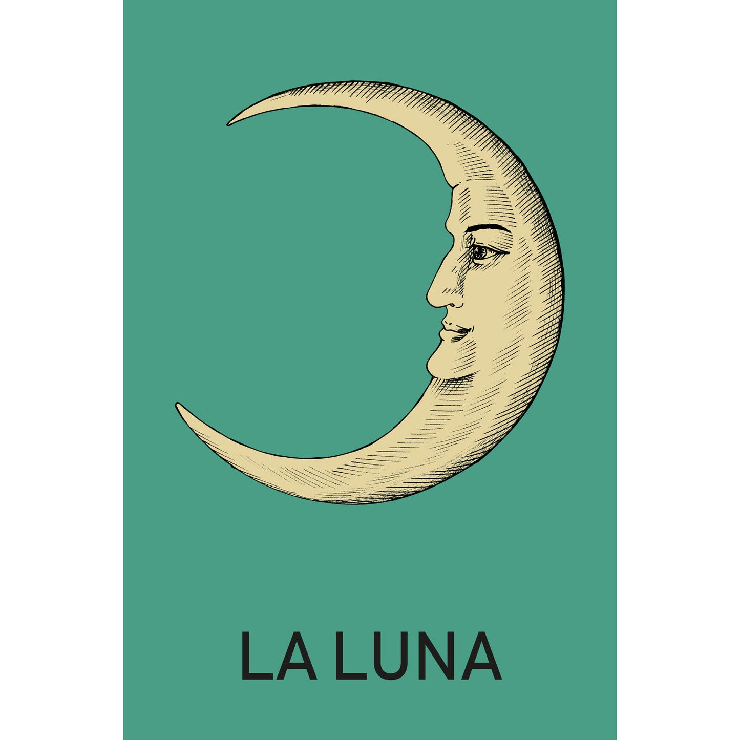 Leinwandbild - La Luna