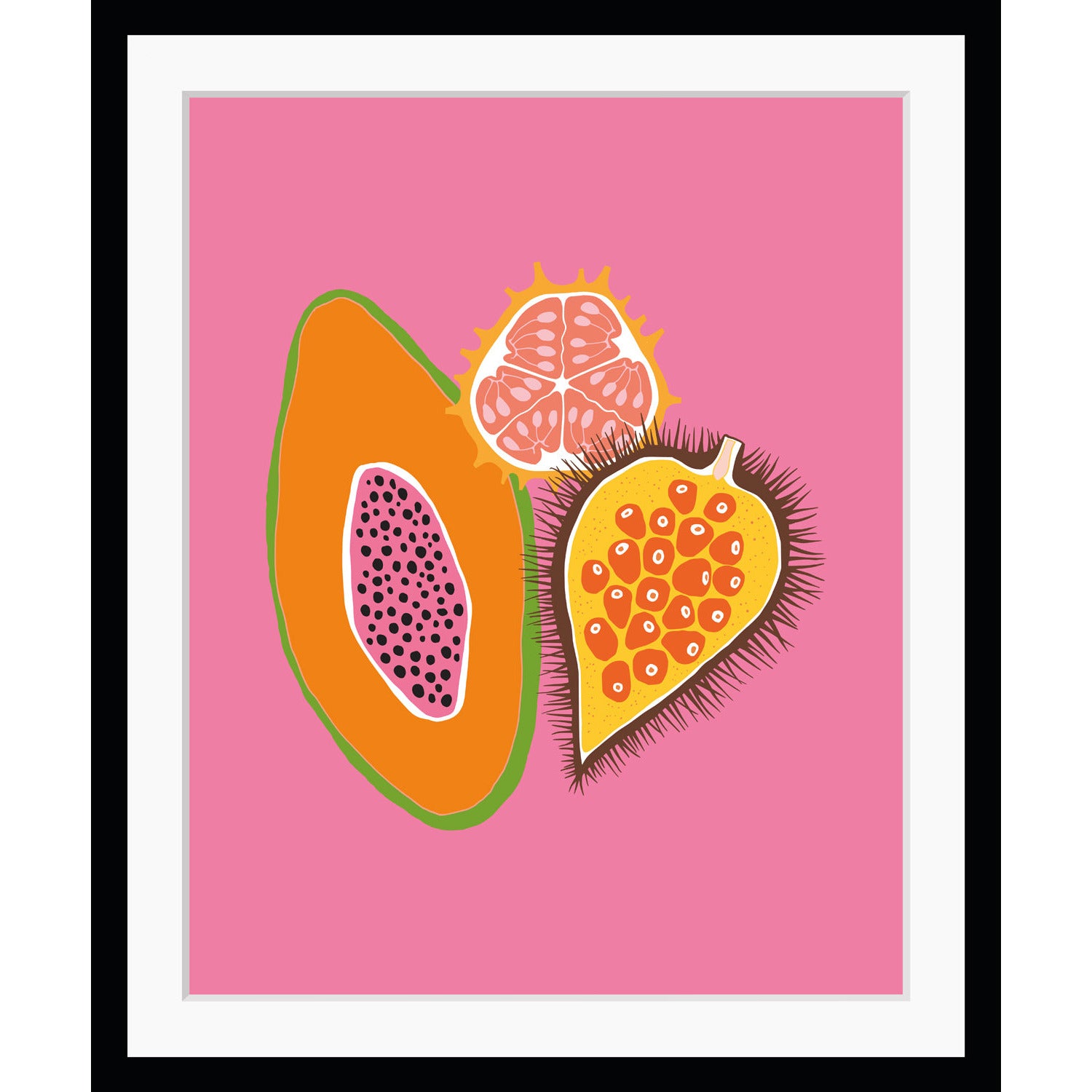 Rahmenbild - Big and Little Fruits