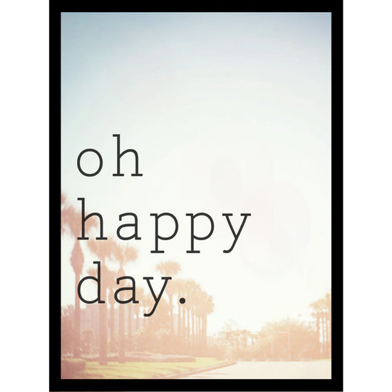 Queen Kerosin Rahmenbild - Oh Happy Day