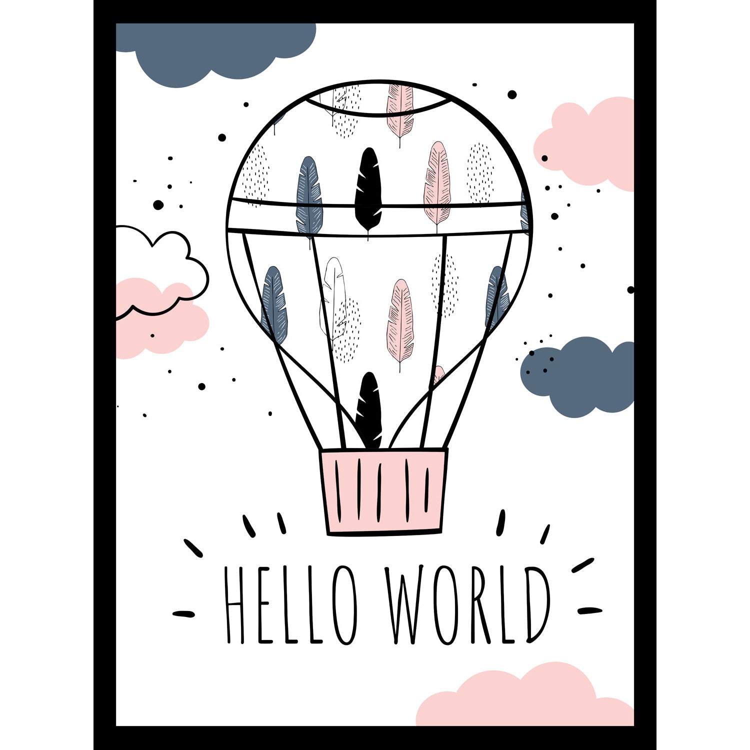 Rahmenbild - Hello World
