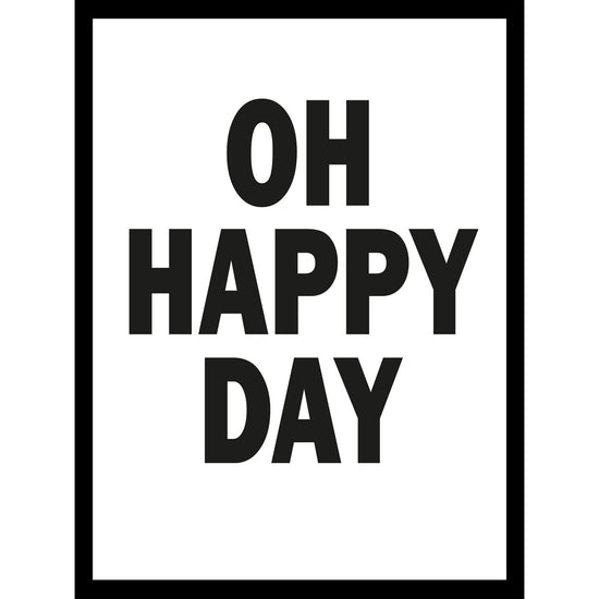 Queen Kerosin Rahmenbild - Oh Happy Day