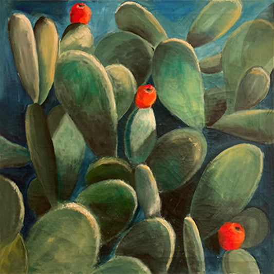 Leinwandbild - Cactus de Felanitx