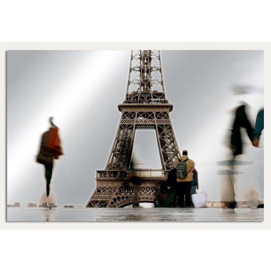 Aluminiumbild - Lady Paris
