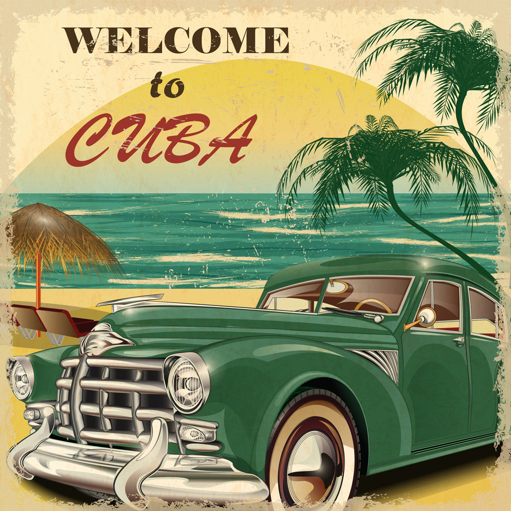 Kissenbezug - Welcome To Cuba Detail