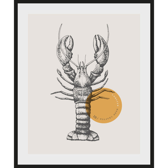 Queen Kerosin Rahmenbild - Lobster