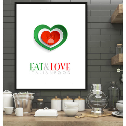 Rahmenbild - Eat & Love Wohnbeispiel