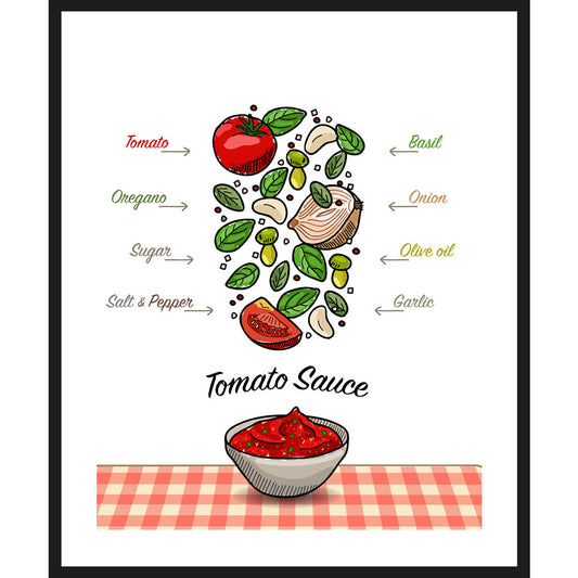 Rahmenbild - Tomato Sauce