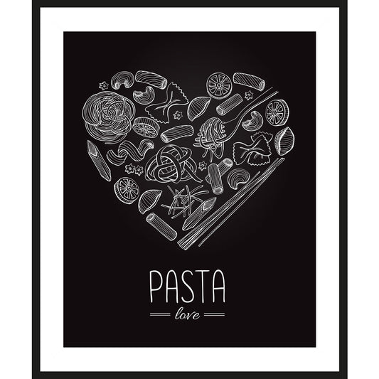Rahmenbild - Pasta Heart