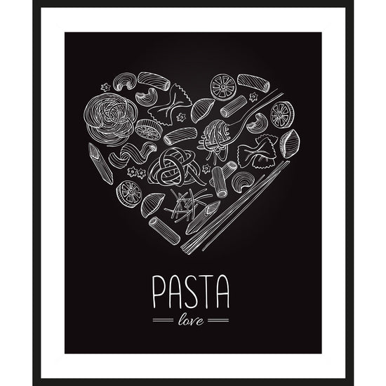 Queen Kerosin Rahmenbild - Pasta Heart