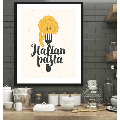 Rahmenbild - Italian Pasta Wohnbeispiel