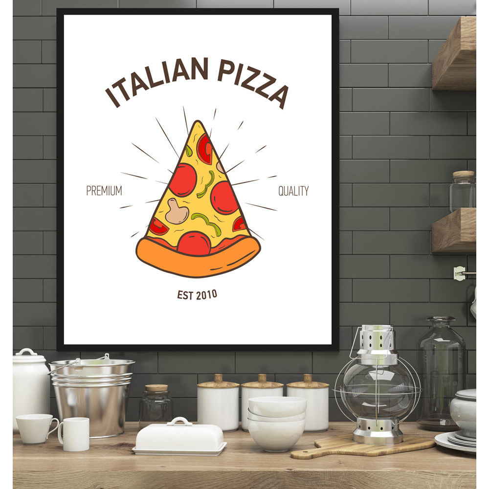 Rahmenbild - Italian Pizza Wohnbeispiel