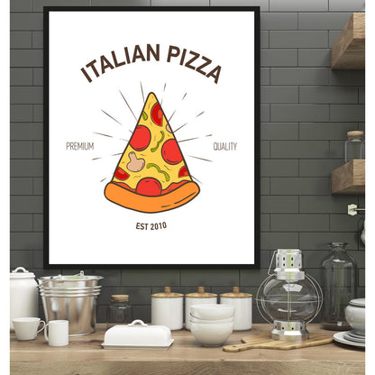 Rahmenbild - Italian Pizza Wohnbeispiel