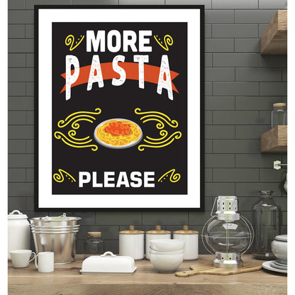 Rahmenbild - More Pasta Wohnbeispiel