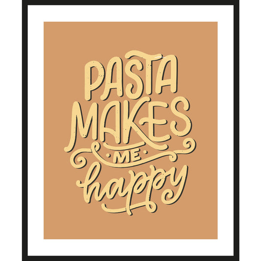 Rahmenbild - Pasta Makes Me Happy