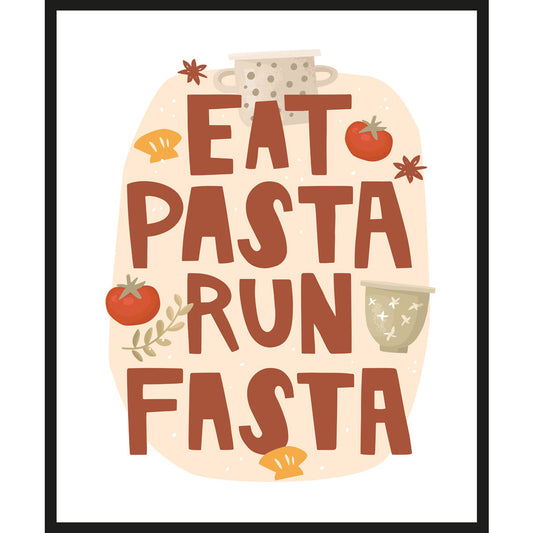 Rahmenbild - Eat Pasta Run Fasta
