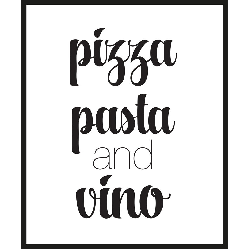 Rahmenbild - Pizza Pasta And Vino