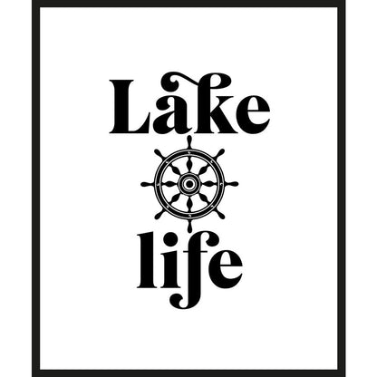 Rahmenbild -  Lake life