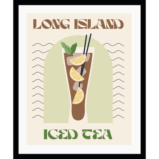 Queen Kerosin Rahmenbild - Long Island Iced Tea