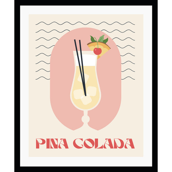 Queen Kerosin Rahmenbild - Pina Colada