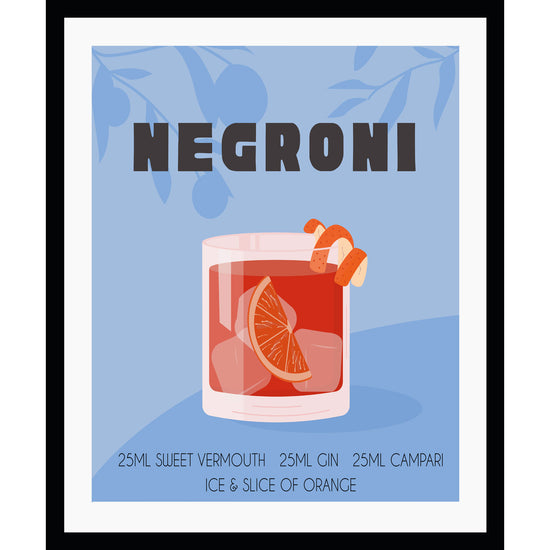 Queen Kerosin Rahmenbild - Negroni