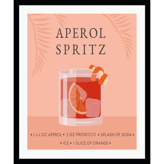 Queen Kerosin Rahmenbild - Aperol Spritz