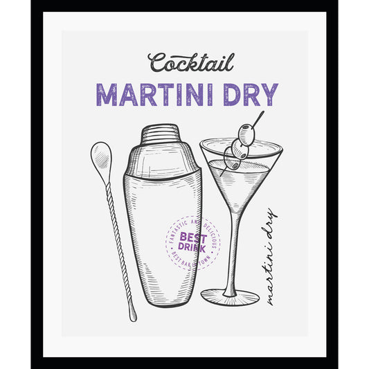 Rahmenbild - Cocktail Martini Dry