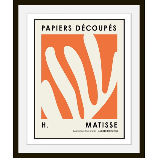 Rahmenbild -  Papiers Decoupes Matisse