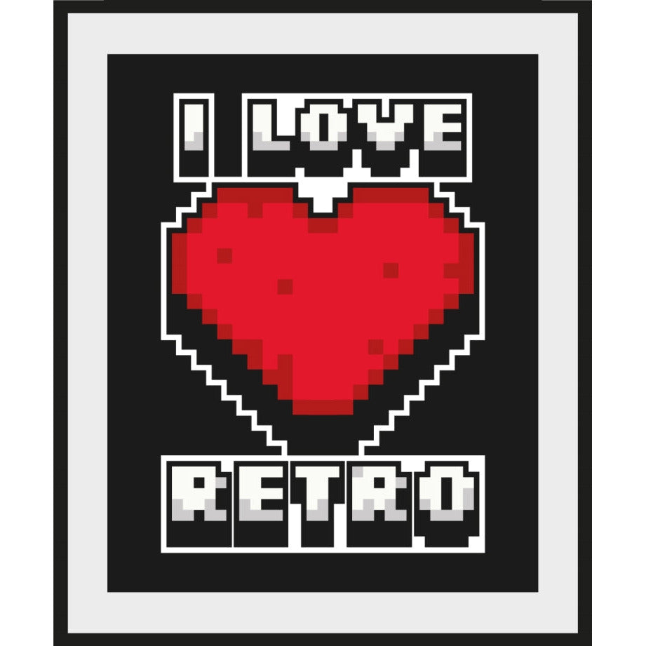 Rahmenbild - I Love Retro