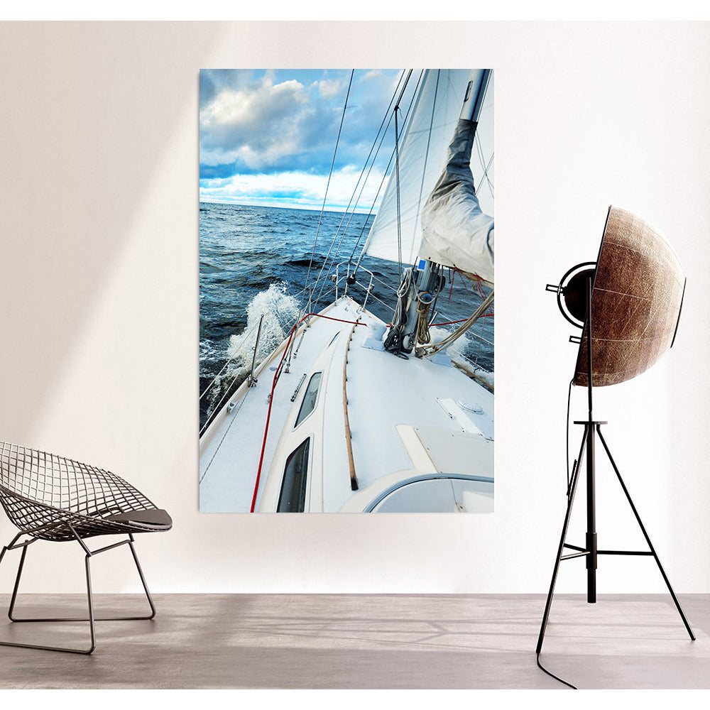 Acrylglasbild - Sailing Wohnbeispiel