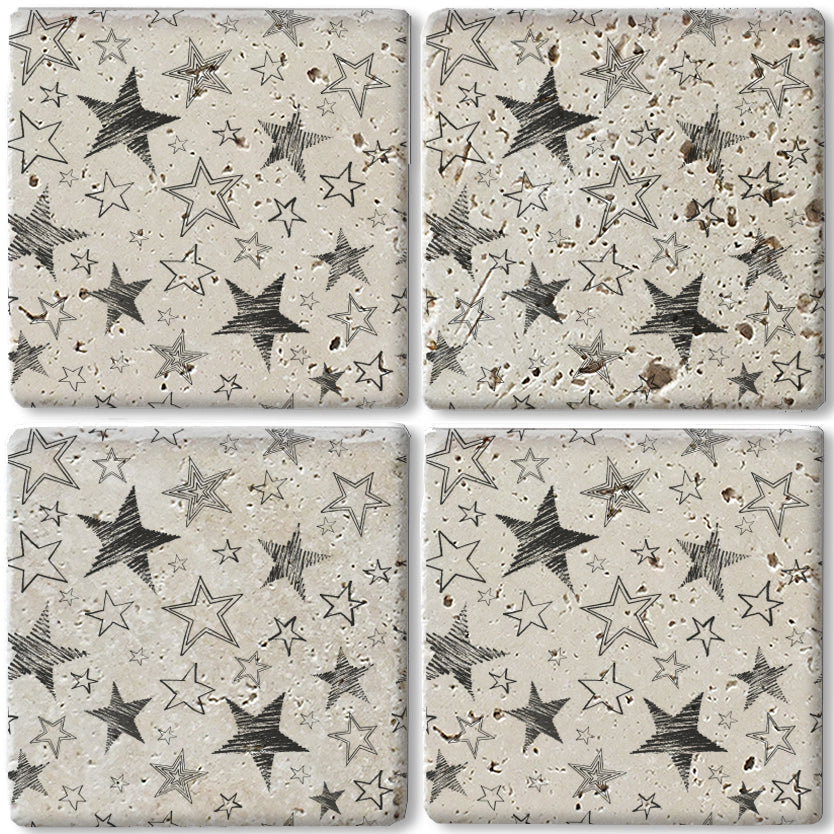 Steinuntersetzer-Set - Renee