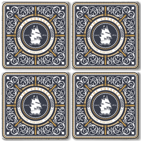 Queen Kerosin Steinuntersetzer-Set - Lenia