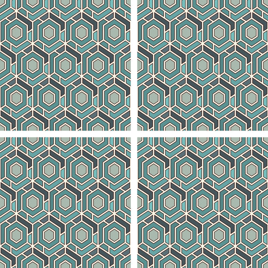 Queen Kerosin Steinuntersetzer-Set - Fina