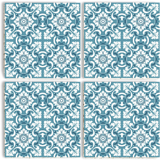 Queen Kerosin Steinuntersetzer-Set - Blue Dream