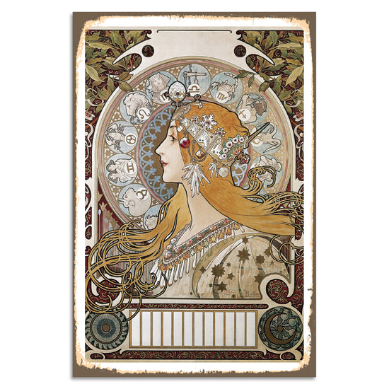 Queen Kerosin Blechschild - Belle Époque