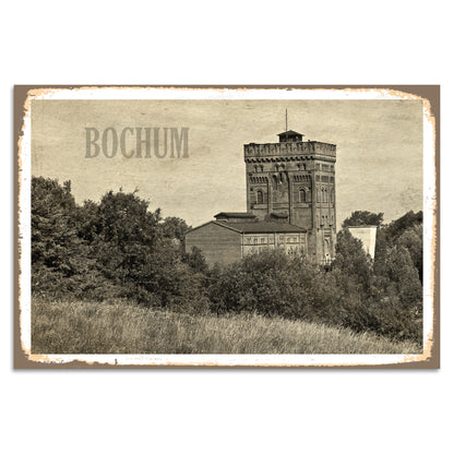 Blechschild - Bochum