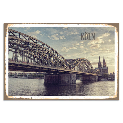 Blechschild - Köln
