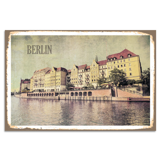 Queen Kerosin Blechschild - Berlin