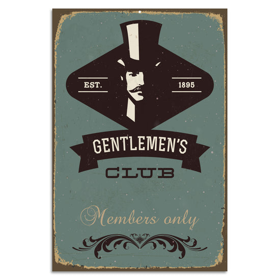 Queen Kerosin Blechschild - Gentlemens Club